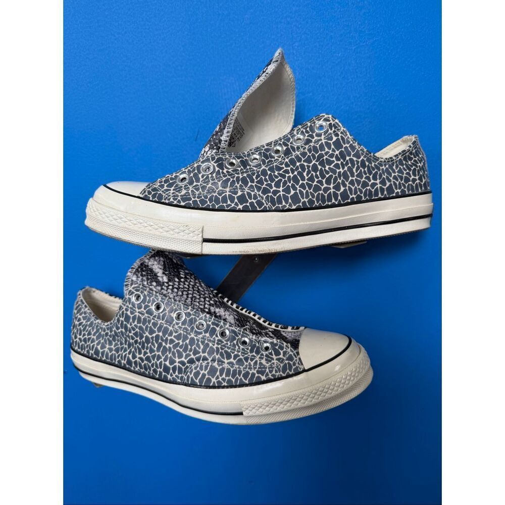 Converse Unisex Space Animal Chuck 70 Black/EGRET/EGRET 167283C size 12 no laces